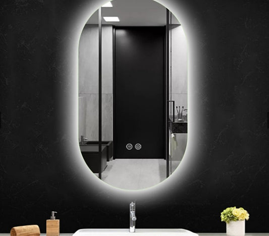 Frameless LED Demister Mirror WK500*900mm - Galaxy Lighting NZ