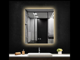Frameless LED Demister Mirror WK750*900mm # - Galaxy Lighting NZ