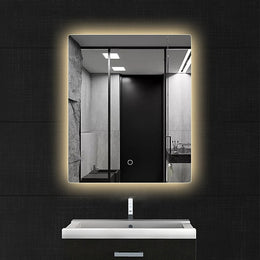 Frameless LED Mirror WK750*900mm # - Galaxy Lighting NZ
