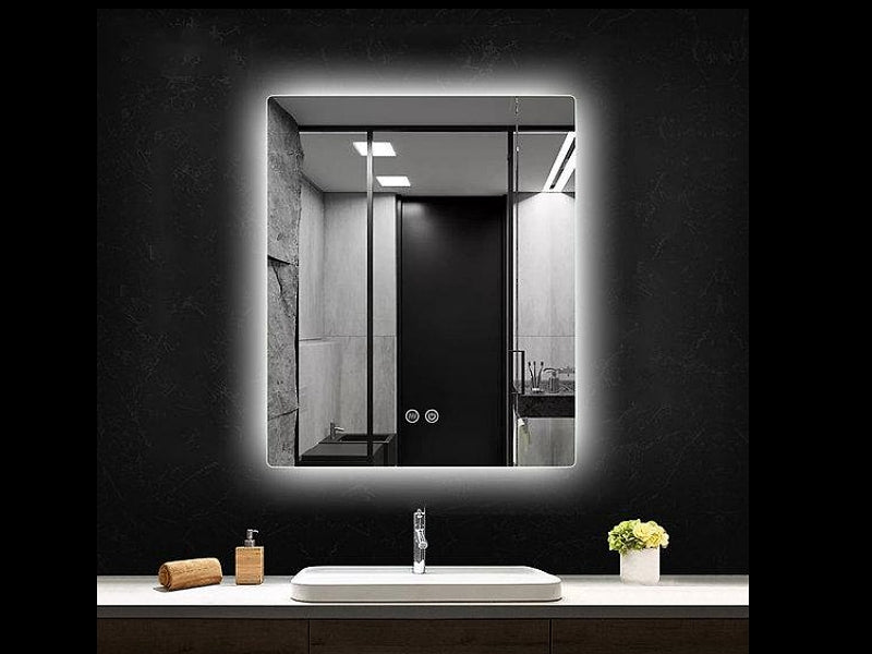 Frameless LED Demister Mirror WK750*900mm # - Galaxy Lighting NZ