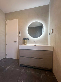 Frameless LED Mirror WK800*800mm # - Galaxy Lighting NZ