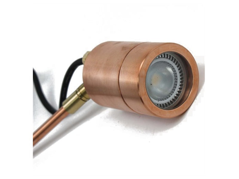 Copper Outdoor Garden Spike Spotlight G802 - Galaxy Lighting NZ