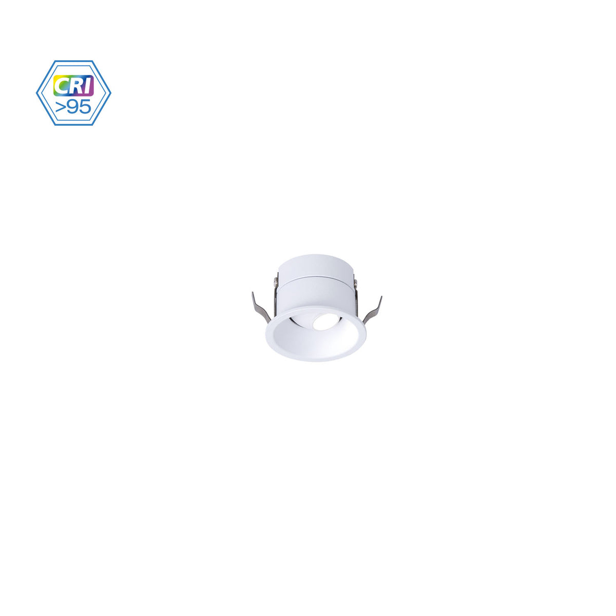 3W MINI Tiltable Recessed LED Downlight R-GDL906S-White-3000K - Galaxy Lighting NZ