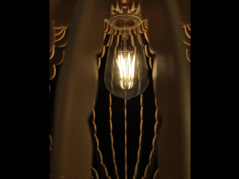 LED Vintage Filament Light Bulb L101-A60-3000K - Galaxy Lighting NZ