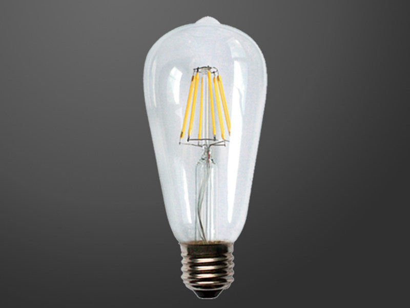 LED Vintage Filament Light Bulb L101-A60-3000K - Galaxy Lighting NZ