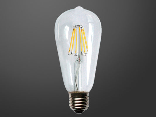 LED Vintage Filament Light Bulb L101-A60-3000K - Galaxy Lighting NZ