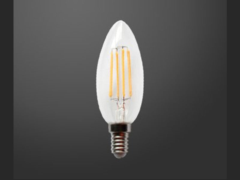 4W LED Vintage Filament light Bulb L101-E14-6000K - Galaxy Lighting NZ