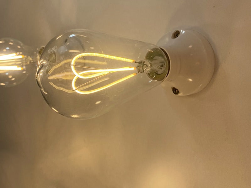 4W LED Vintage Filament Light Bulb L101-J ST64 - Galaxy Lighting NZ