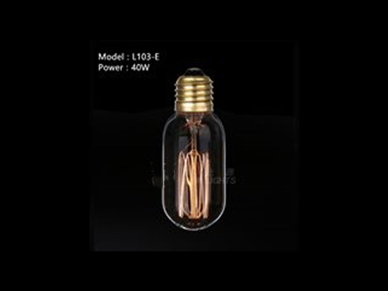 E27 Vintage Light Bulb,L103-E T45 - Galaxy Lighting NZ