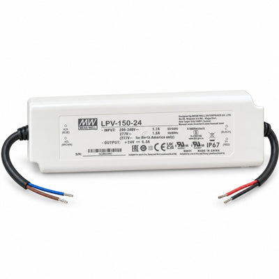 24V 150W IP67 LED strip driver