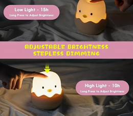 EGG Night Light, USB Rechargeabel Night Light For Kids M106 - Galaxy Lighting NZ