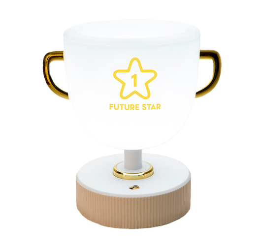 Trophy Night Light, USB Rechargeabel Night Light For Kids M108 - Galaxy Lighting NZ