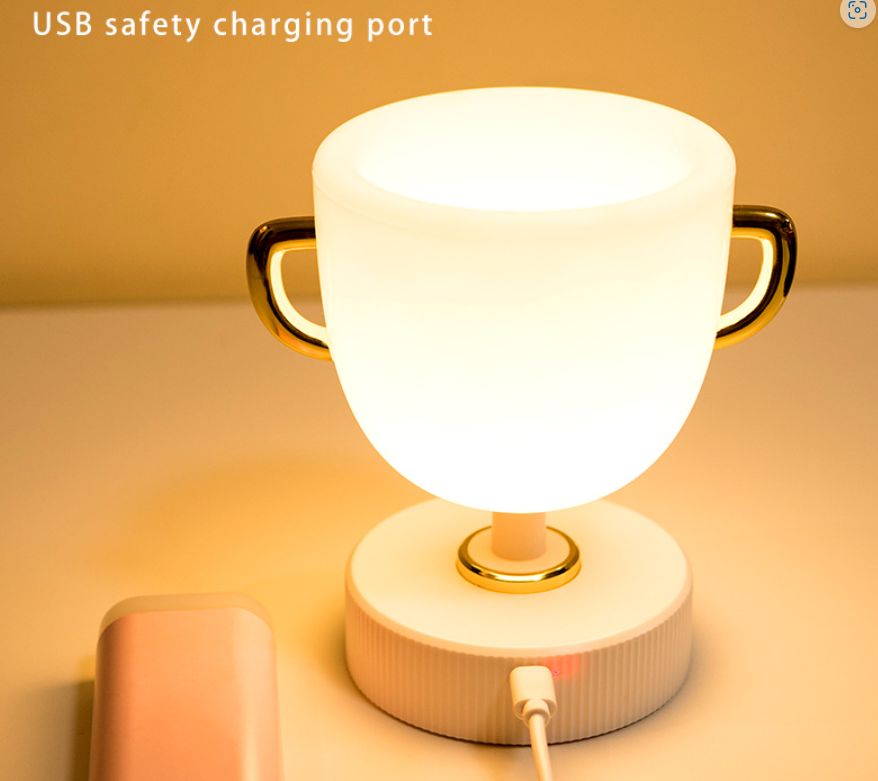 Trophy Night Light, USB Rechargeabel Night Light For Kids M108 - Galaxy Lighting NZ