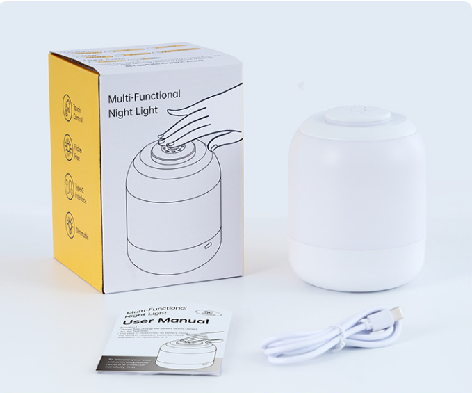 Barrel Night Light, USB Rechargeabel Night Light For Kids M114 - Galaxy Lighting NZ