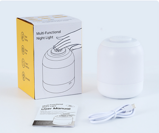 Barrel Night Light, USB Rechargeabel Night Light For Kids M114 - Galaxy Lighting NZ
