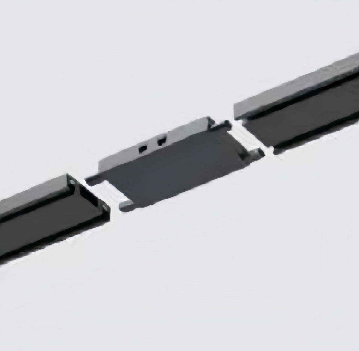 Joint for straight track, Ultra Slim Magnetic Track Module, MT-T204-A