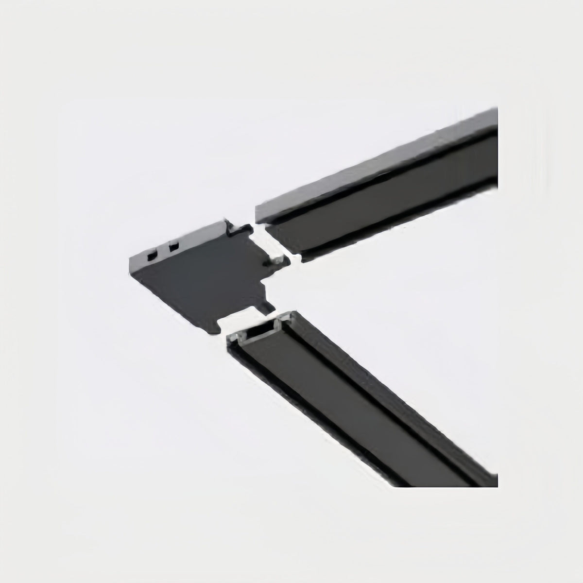 Joint for  track, Ultra Slim Magnetic Track Module, MT-T204-L