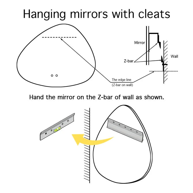 Special Frameless LED Mirror with Motion Sensor Auto On Demister 1200x990mm (Free shipping does not apply to mirror) - Galaxy Lighting NZ