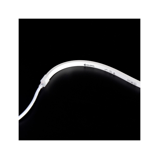 Neon Flex Side Bend 4x10mm 7.2W/m 3000K, 24V, IP65 - 3000K Warm White / 5m