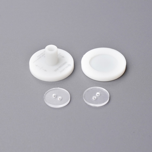 Accessories for 25mm Round Neon Flex - End cap and plug (2 per set)