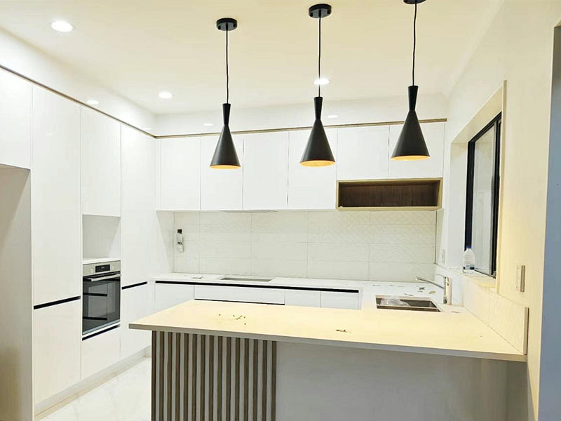 Black Modern Pendant Light P103-B - Galaxy Lighting NZ