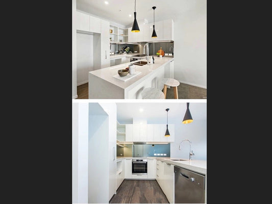 Black Modern Pendant Light P103-B - Galaxy Lighting NZ
