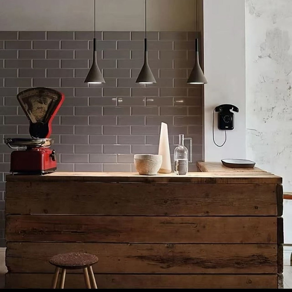 Concrete Pendant Light P104-Grey