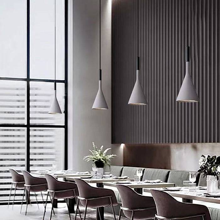 Concrete Pendant Light P104-Beige - Galaxy Lighting NZ