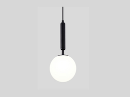 Black Modern Pendant Light P107-Black - Galaxy Lighting NZ