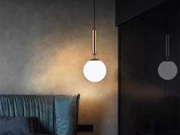 Gold Modern Pendant Light P107-Gold - Galaxy Lighting NZ