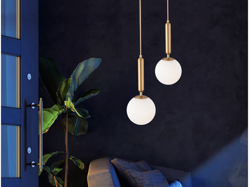 Gold Modern Pendant Light P107-Gold - Galaxy Lighting NZ