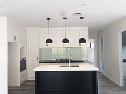 White Colour Interior Modern Pendant Light P108-B - Galaxy Lighting NZ
