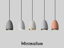 Concrete Pendant Light P109-Grey - Galaxy Lighting NZ