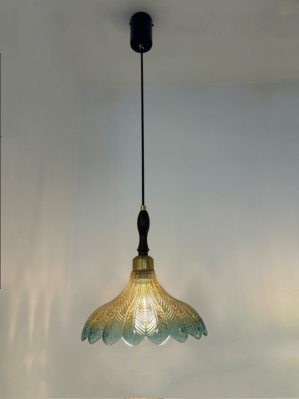 Vintage Glass Pendant Light P110