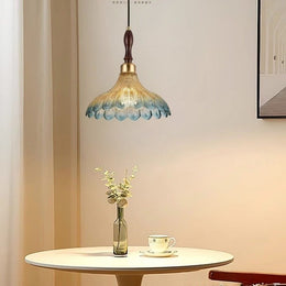 Vintage Glass Pendant Light P110