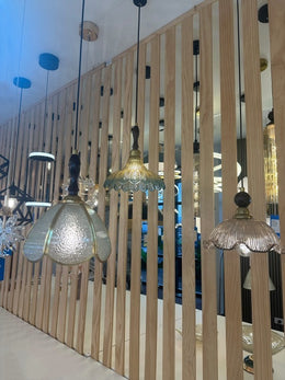 Vintage Glass Pendant Light P112