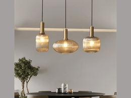 Amber Color Pendant Light P119-Amber - Galaxy Lighting NZ