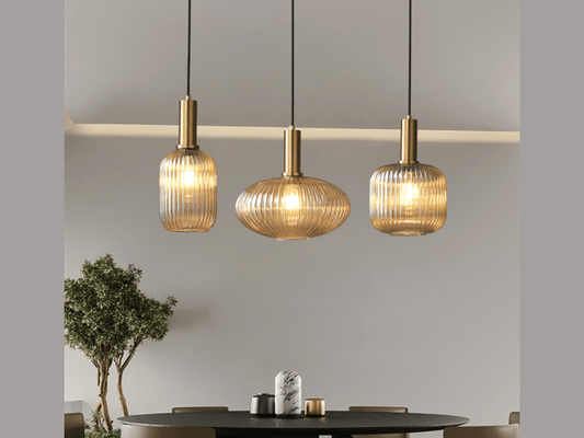 Amber Color Pendant Light P119-Amber - Galaxy Lighting NZ