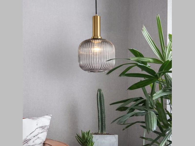 Smoky Grey Pendant Light P111-SG - Galaxy Lighting NZ