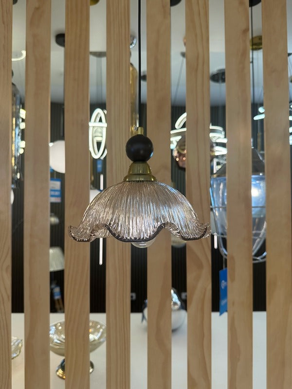 Vintage Glass Pendant Light P115