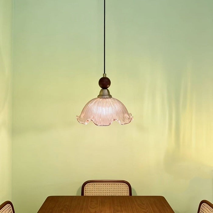 Vintage Glass Pendant Light P115