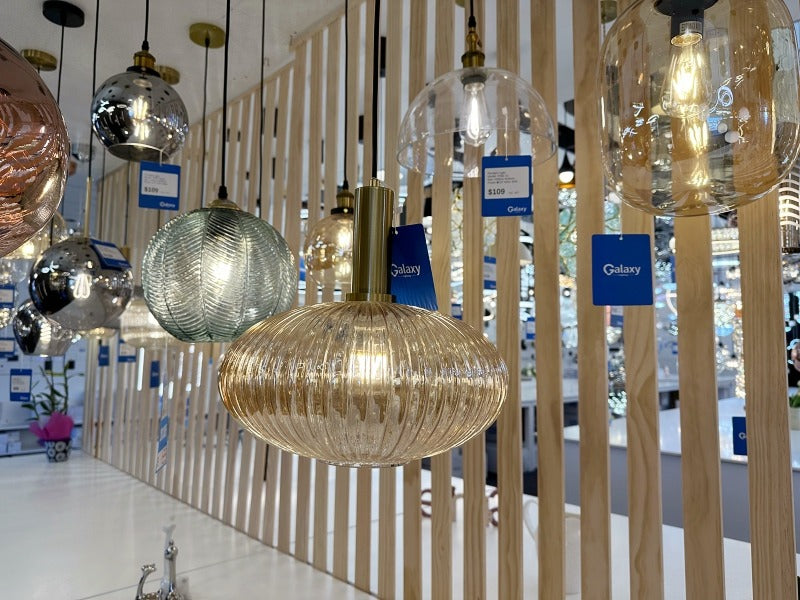 Amber Color Pendant Light P119-Amber - Galaxy Lighting NZ