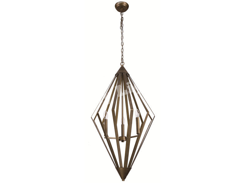 Small Bronze Pendant Light P120 - Galaxy Lighting NZ