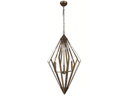 Small Bronze Pendant Light P120 - Galaxy Lighting NZ