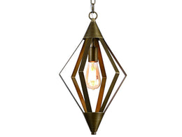 Small Bronze Pendant Light P120 - Galaxy Lighting NZ