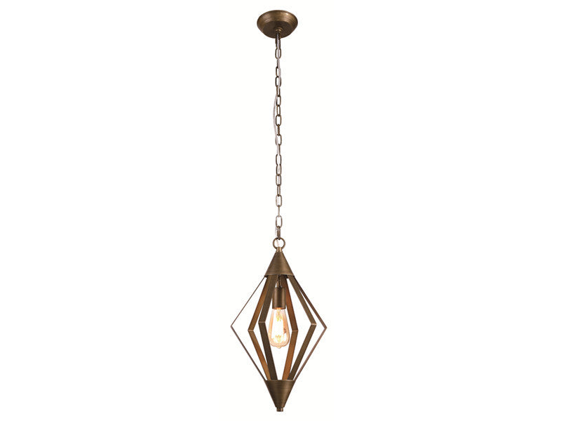 Small Bronze Pendant Light P120 - Galaxy Lighting NZ