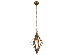 Small Bronze Pendant Light P120 - Galaxy Lighting NZ