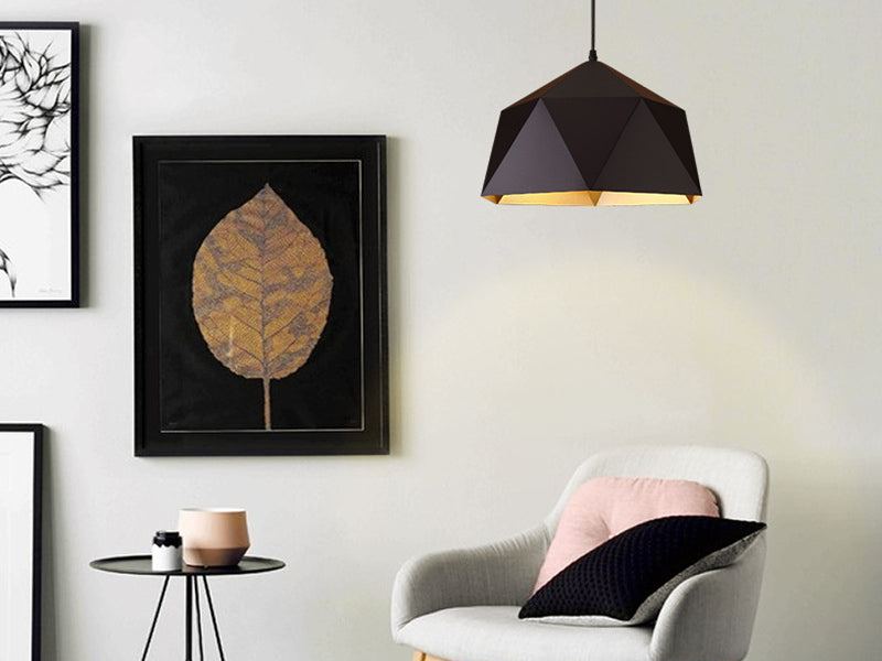 Modern Nordic Style Pendant Light P121-Black(DEMO) - Galaxy Lighting NZ