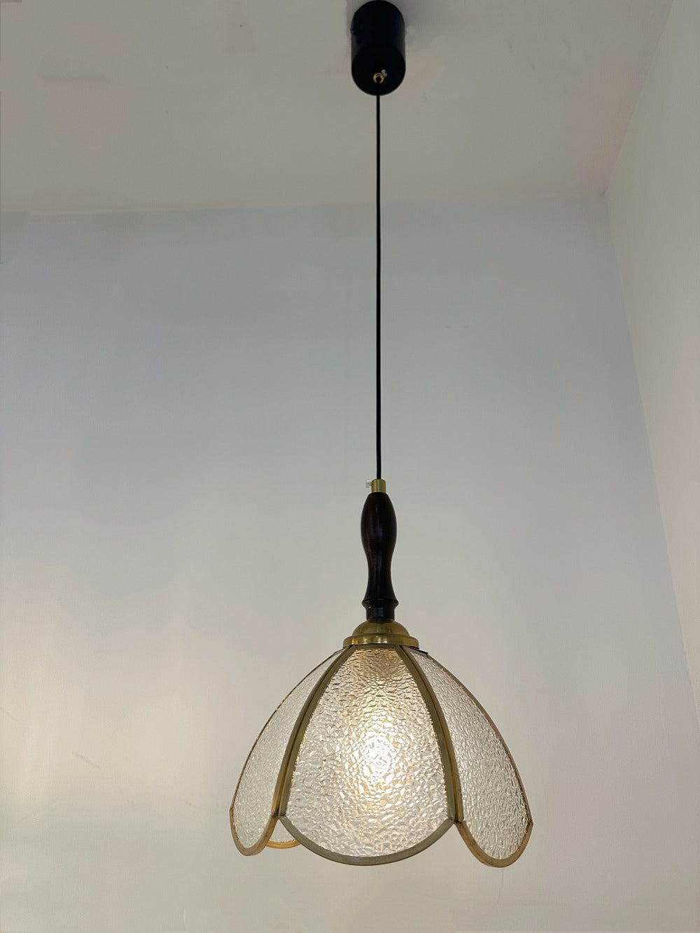 Vintage Glass Pendant Light P112