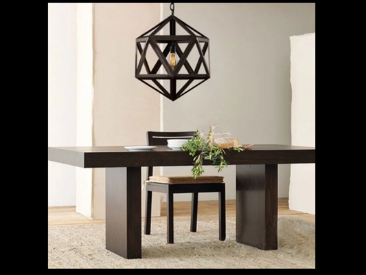 Black Pendant Light ,Three Sizes P124-35cm - Galaxy Lighting NZ